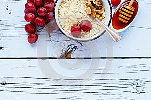 Quinoa flakes for breakfast