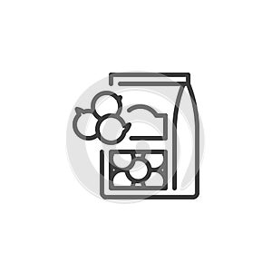 Quinoa Pack line icon