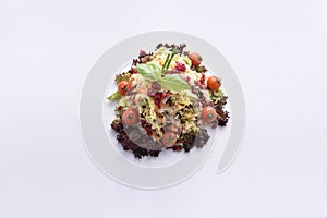 Quinoa salad with vegetables & pomegranate