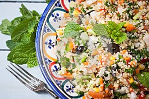 Quinoa vegan salad