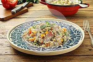 Quinoa vegetarian salad