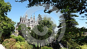 Quinta da Regaleira Palace in Sinta, Portugal