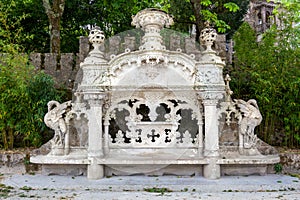 Quinta da Regaleira Palace in Sintra, Lisbon, Portugal photo