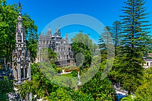 Quinta da Regaleira palace in Sintra, Portugal