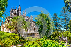 Quinta da Regaleira palace in Sintra, Portugal