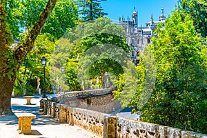 Quinta da Regaleira palace in Sintra, Portugal