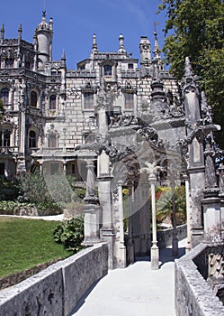 Quinta da Regaleira. Summer travel in Portugal.