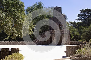 Quinta da Regaleira. Summer travel in Portugal.