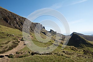 The Quiraing at Isle of Skye, Scotland