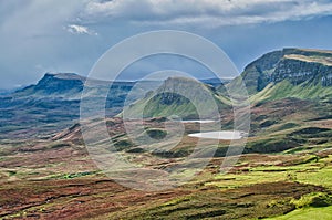 Quiraing, mountains, isle of Skye