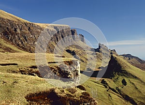 Quirang landscape, Trotternish, isle of Skye