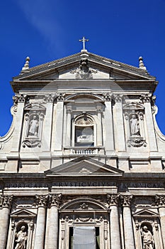 Quirinal Hill landmarks of Rome, Italy