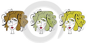 Quirky beauty icons