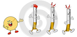 Quit smoking illustration