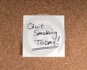 Quit Smoking Today