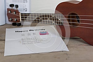 Quitar or ukulele photo