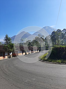 A Quite Street with Beautiful Scenery