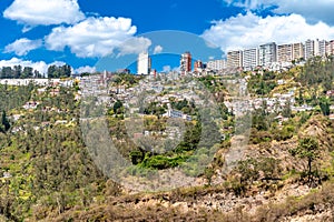 Quito, Equador panorama of the capital city