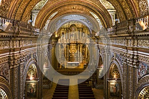 Quito - La Compania Jesuit Church - Ecuador photo