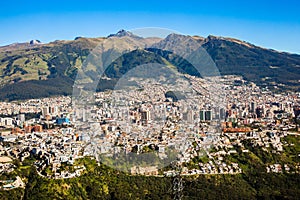 Quito panorama, Ecuador