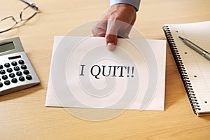 Quitting your job