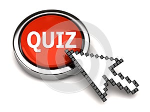 Quiz button and arrow cursor