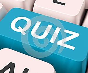 Quiz Key Means Test Or Questioning