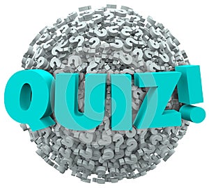 Quiz Question Marks Evaluate Test Knowledge