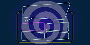 Quiz question trivia menu background contest interface template with test frame challenge bar ui retro multiple choice