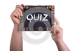 Quiz sign