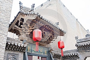 Qujia Mansion. a famous historic site in Qi County, Jinzhong, Shanxi, China.