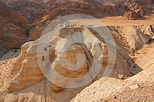 Qumran caves - Judean desert