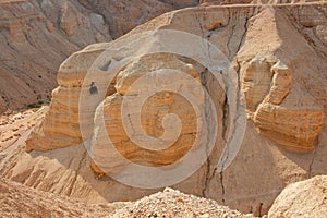 Qumran caves - Judean desert