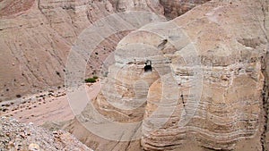 Qumran Scroll caves near Dead Sea, Israel