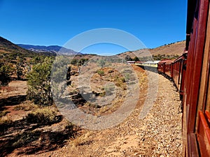 Quorn Historic Train in the Flinders Ranges