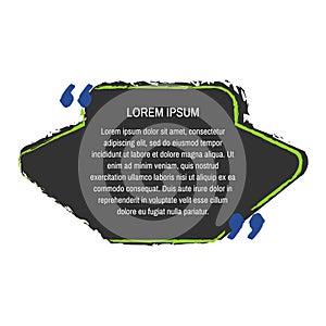 Quote box vector