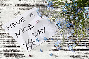 Quote `Have a nice day`