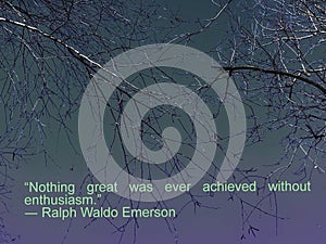 quote by Ralph Waldo Emerson