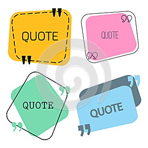 Quotes frame and sign set