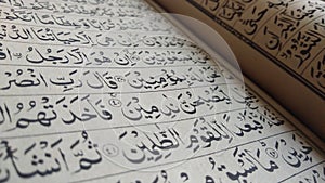 The Qur\'an book for Muslim readers