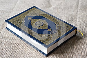 The Quran, also romanized Qur'an or Koran. photo
