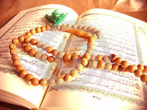 Quran and Dhikr Beads photo