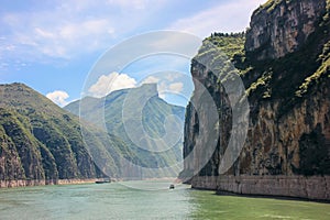 Qutang Gorge on Yangtze River - Baidicheng, Chongqing, China