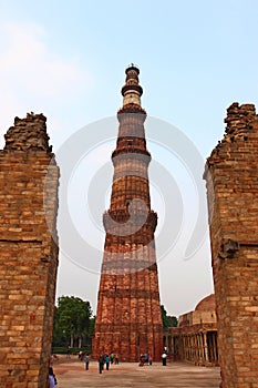 Qutb Minar 2nd tallest minar in Delhi