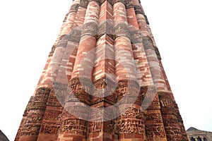 Qutb Minar minaret built around 1202