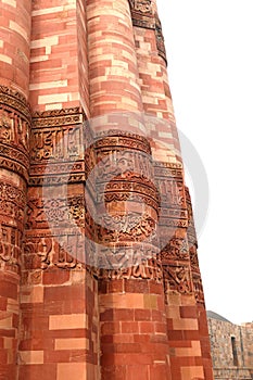 Qutb Minar minaret built around 1202