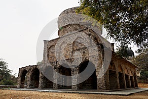 Qutb or Qutub Shahi Tombs, Ibrahim Bagh, Hyderabad, Telangana, India