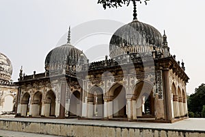 Qutb or Qutub Shahi Tombs, Ibrahim Bagh, Hyderabad, Telangana, India