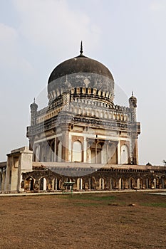 Qutb or Qutub Shahi Tombs, Ibrahim Bagh, Hyderabad, Telangana, India