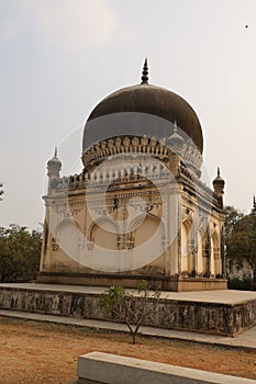 Qutb or Qutub Shahi Tombs, Ibrahim Bagh, Hyderabad, Telangana, India